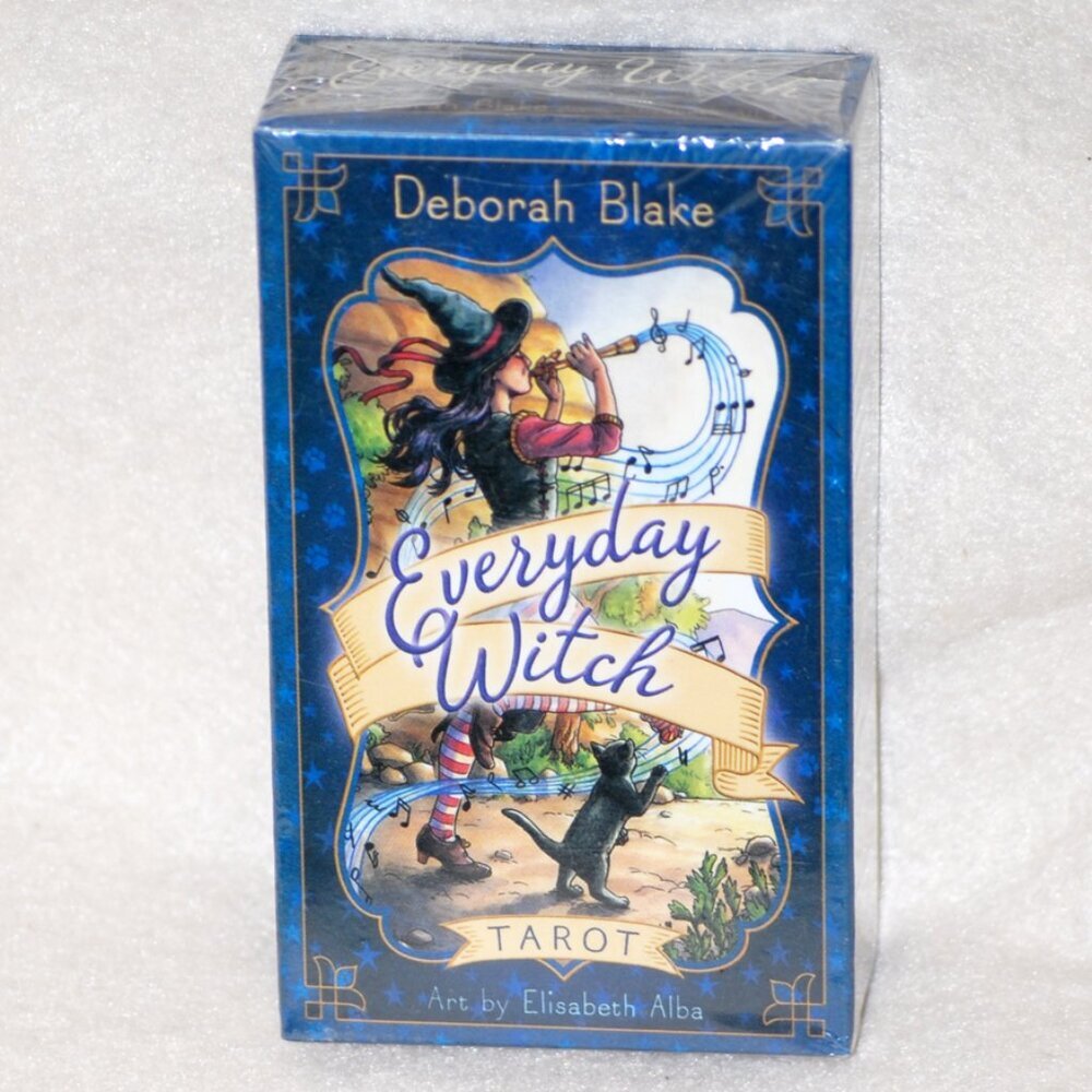 Everyday Witch Tarot 78 Card & Guidebook Based on Rider Waite by Deborah Blake